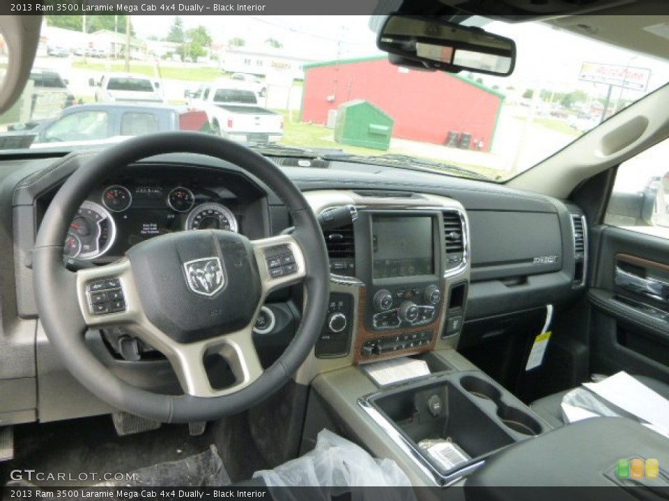 Black Interior Dashboard for the 2013 Ram 3500 Laramie Mega Cab 4x4 Dually #82210879
