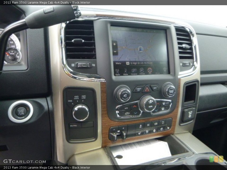 Black Interior Controls for the 2013 Ram 3500 Laramie Mega Cab 4x4 Dually #82210933