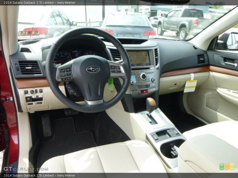 Ivory Interior Prime Interior for the 2014 Subaru Outback 2.5i Limited #82213341
