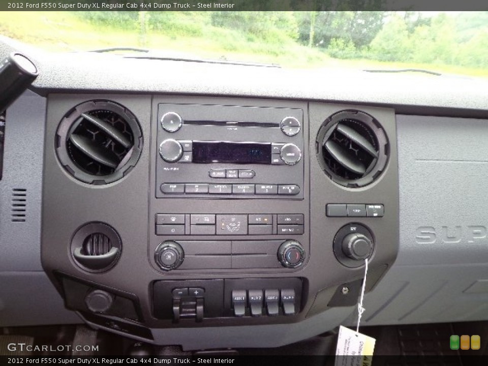 Steel Interior Controls for the 2012 Ford F550 Super Duty XL Regular Cab 4x4 Dump Truck #82214172