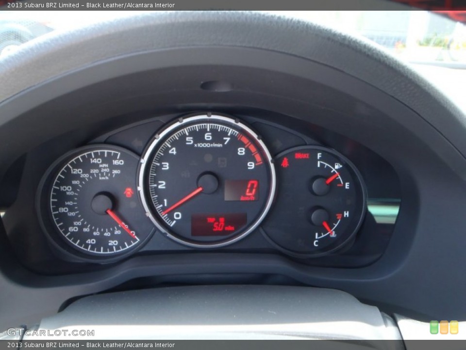 Black Leather/Alcantara Interior Gauges for the 2013 Subaru BRZ Limited #82216444