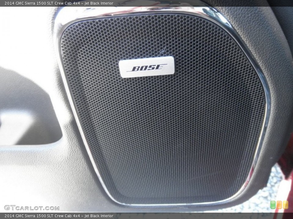 Jet Black Interior Audio System for the 2014 GMC Sierra 1500 SLT Crew Cab 4x4 #82217576