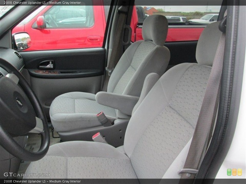 Medium Gray Interior Front Seat for the 2008 Chevrolet Uplander LS #82217925