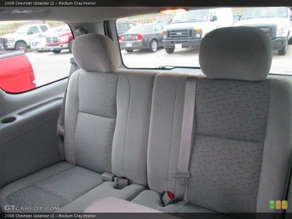 Medium Gray Interior Rear Seat for the 2008 Chevrolet Uplander LS #82217970