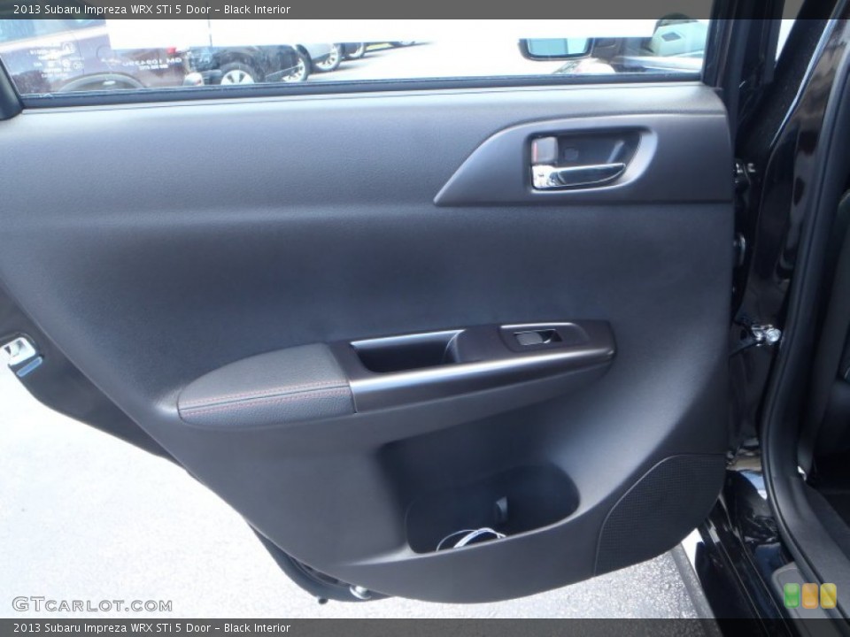 Black Interior Door Panel for the 2013 Subaru Impreza WRX STi 5 Door #82218303