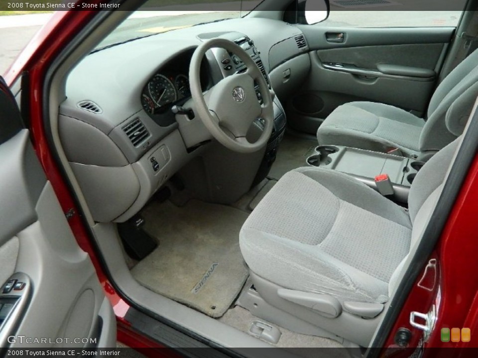 Stone Interior Photo for the 2008 Toyota Sienna CE #82219782