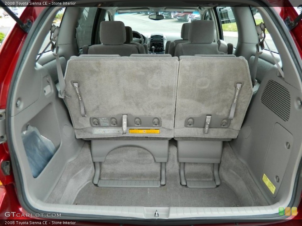 Stone Interior Trunk for the 2008 Toyota Sienna CE #82219839