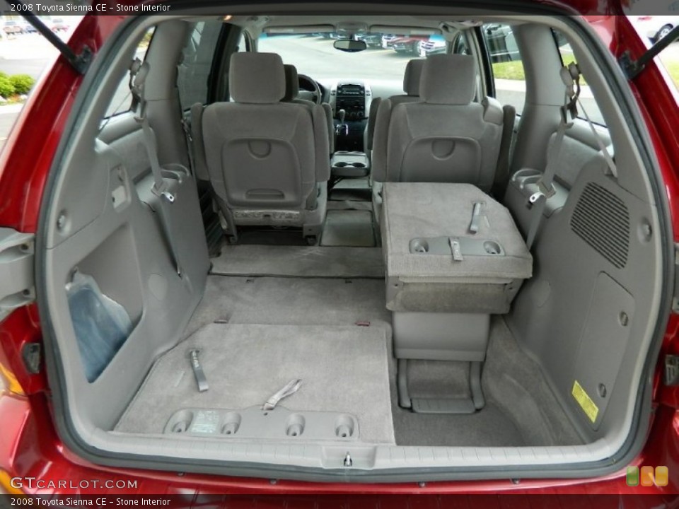 Stone Interior Trunk for the 2008 Toyota Sienna CE #82219866