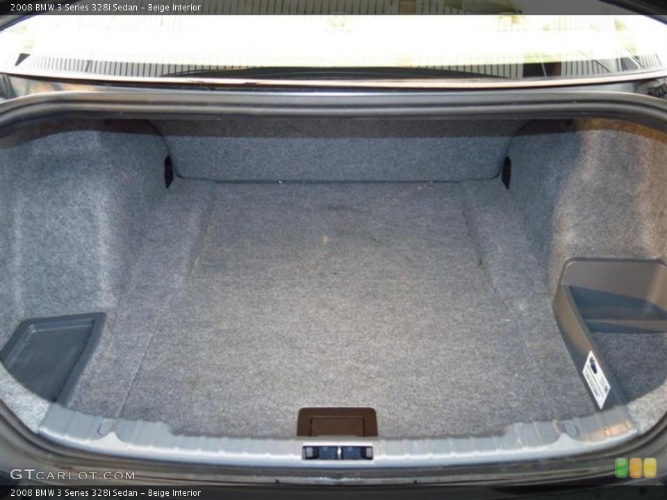 Beige Interior Trunk for the 2008 BMW 3 Series 328i Sedan #82221027