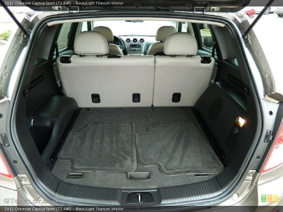 Black/Light Titanium Interior Trunk for the 2012 Chevrolet Captiva Sport LTZ AWD #82221702