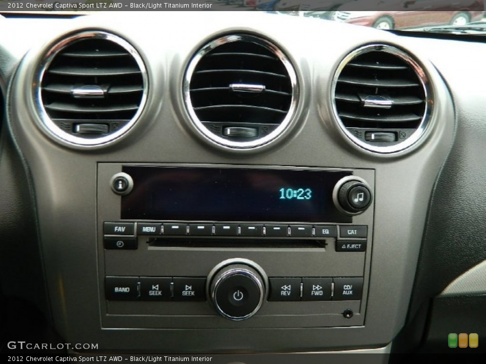 Black/Light Titanium Interior Audio System for the 2012 Chevrolet Captiva Sport LTZ AWD #82221784