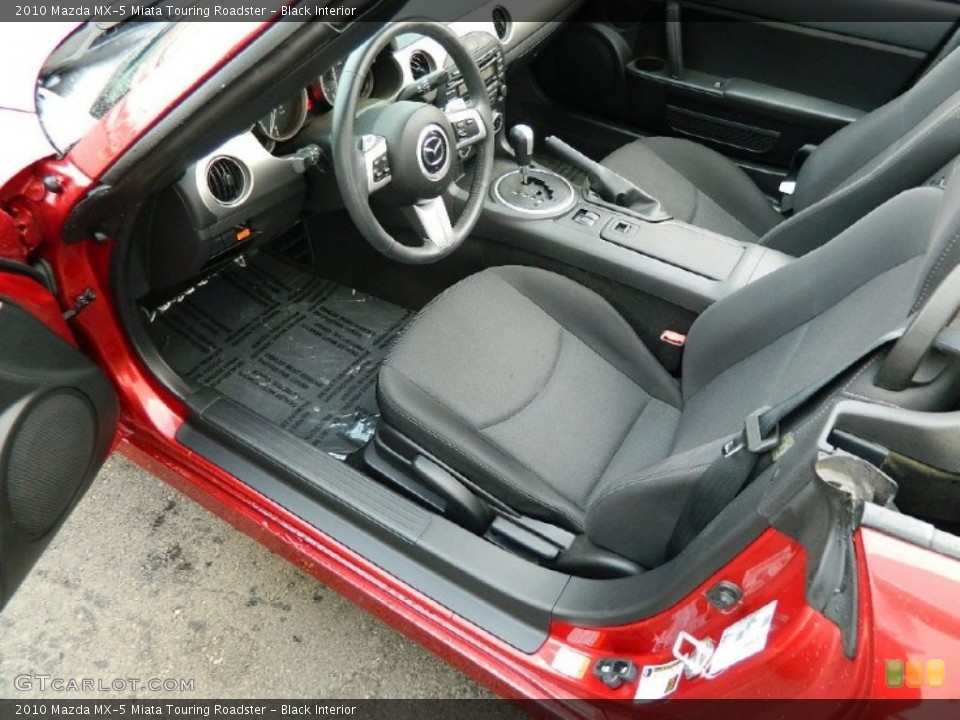 Black Interior Prime Interior for the 2010 Mazda MX-5 Miata Touring Roadster #82222263