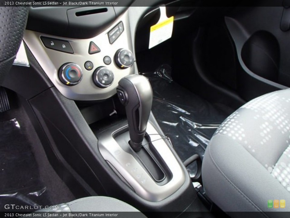 Jet Black/Dark Titanium Interior Transmission for the 2013 Chevrolet Sonic LS Sedan #82223175