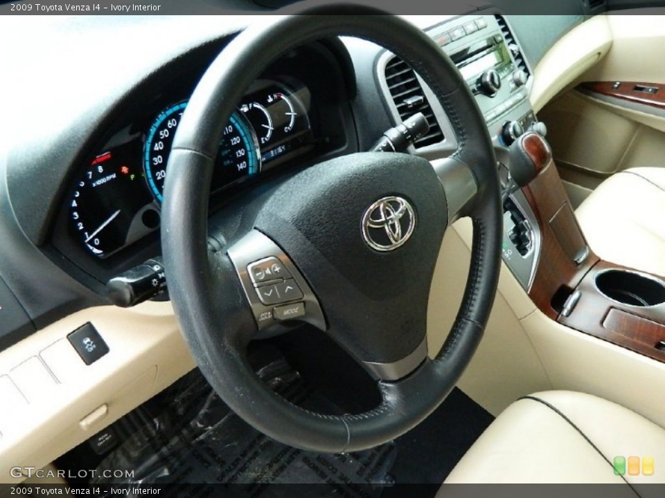 Ivory Interior Steering Wheel for the 2009 Toyota Venza I4 #82223248