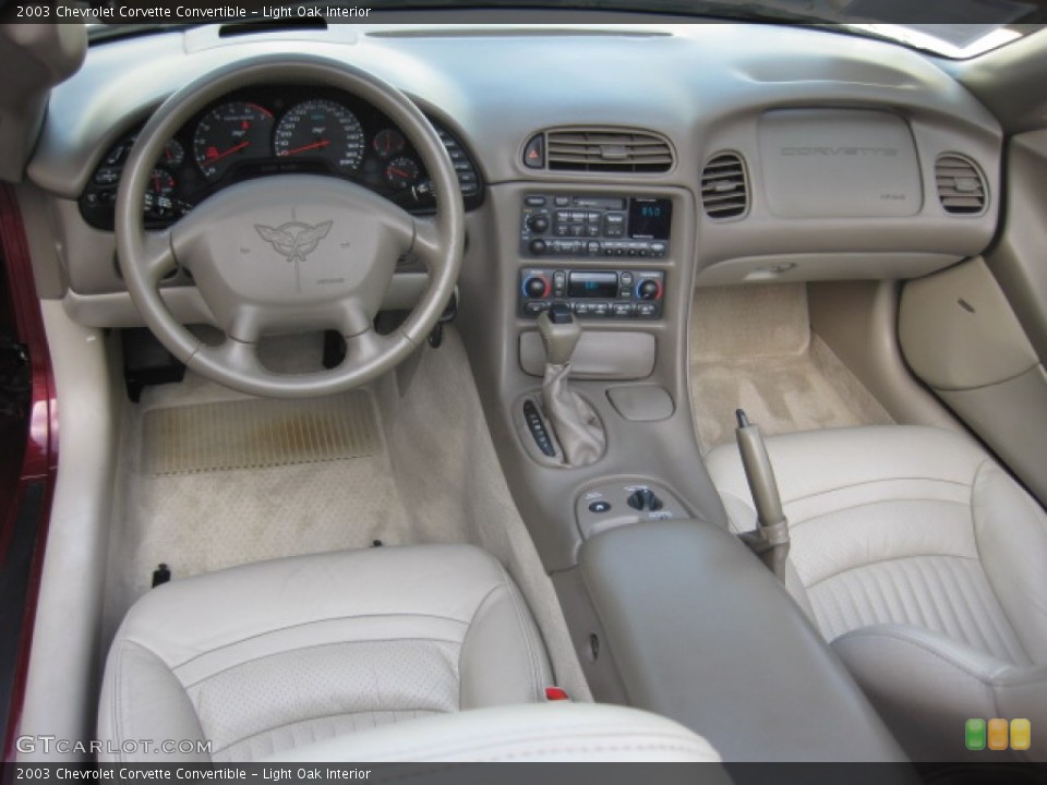 Light Oak 2003 Chevrolet Corvette Interiors