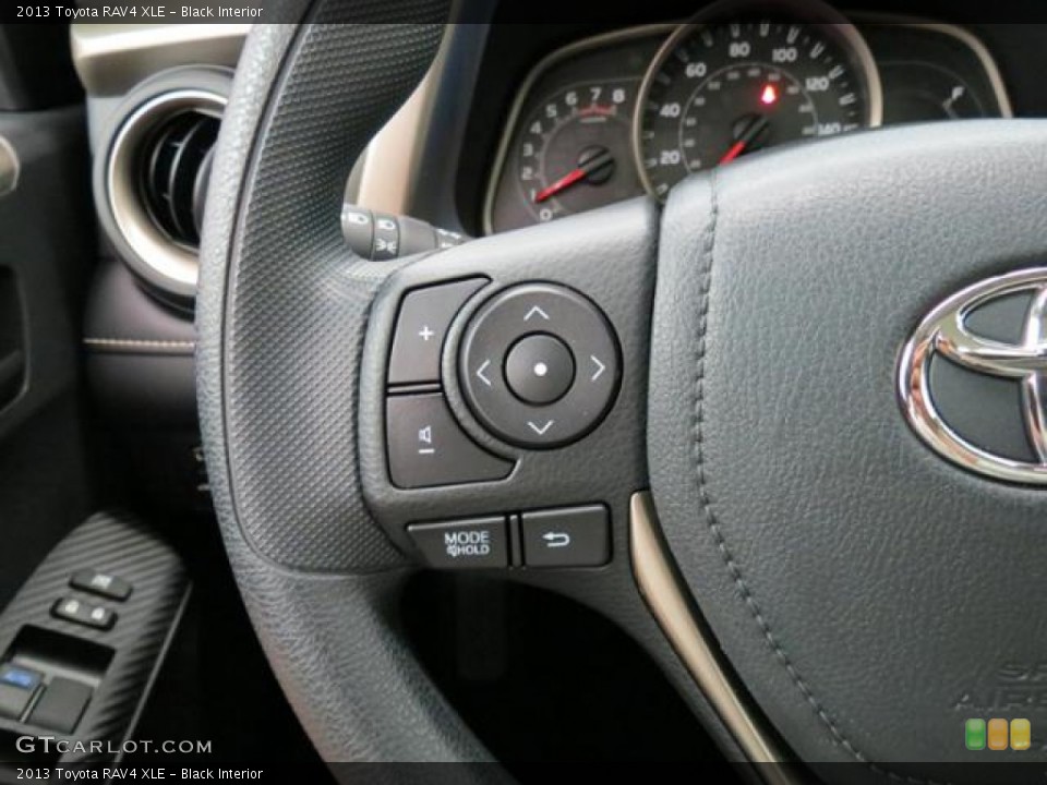 Black Interior Controls for the 2013 Toyota RAV4 XLE #82226333