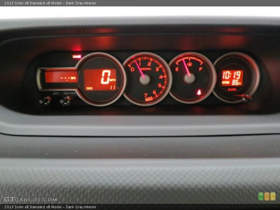 Dark Gray Interior Gauges for the 2013 Scion xB  #82229759