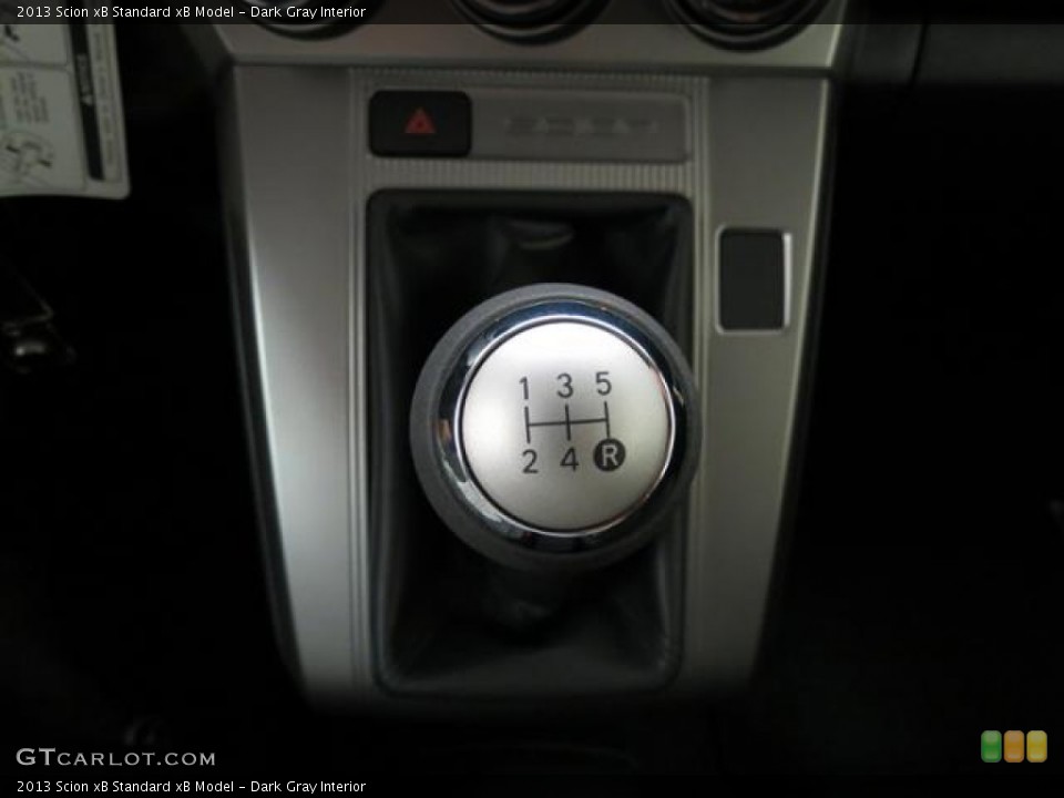Dark Gray Interior Transmission for the 2013 Scion xB  #82229796