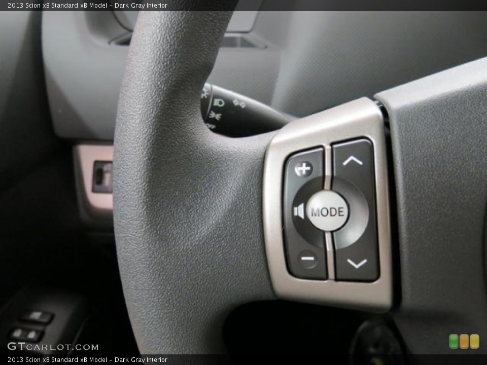Dark Gray Interior Controls for the 2013 Scion xB  #82229817