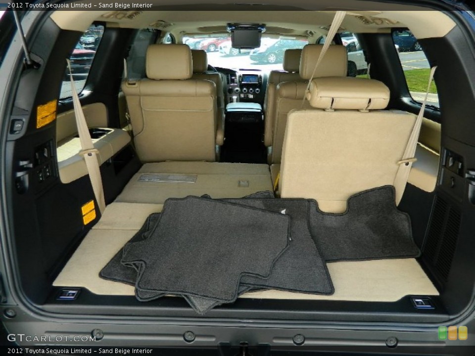 Sand Beige Interior Trunk for the 2012 Toyota Sequoia Limited #82229862