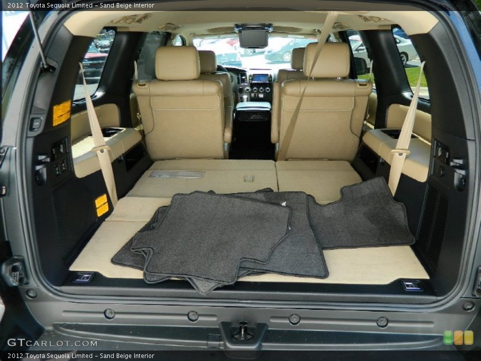 Sand Beige Interior Trunk for the 2012 Toyota Sequoia Limited #82229885