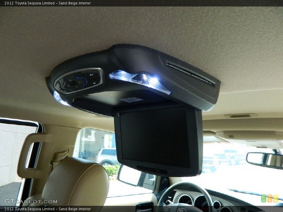 Sand Beige Interior Entertainment System for the 2012 Toyota Sequoia Limited #82229973