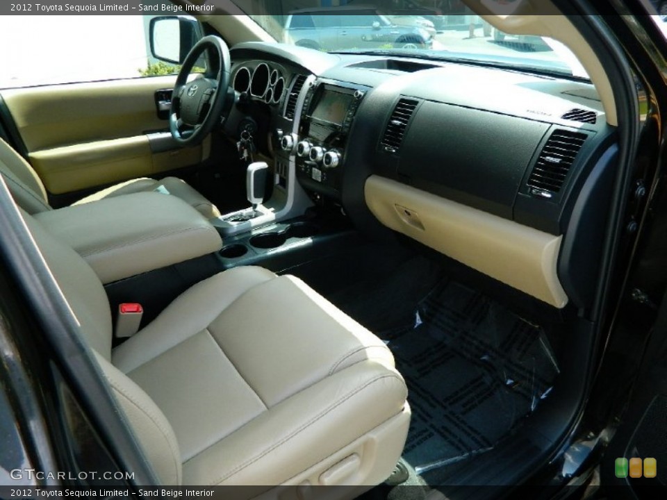 Sand Beige Interior Photo for the 2012 Toyota Sequoia Limited #82230084