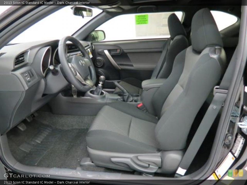Dark Charcoal Interior Photo for the 2013 Scion tC  #82230476