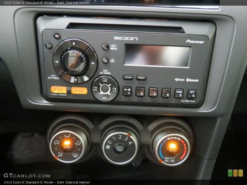 Dark Charcoal Interior Controls for the 2013 Scion tC  #82230564