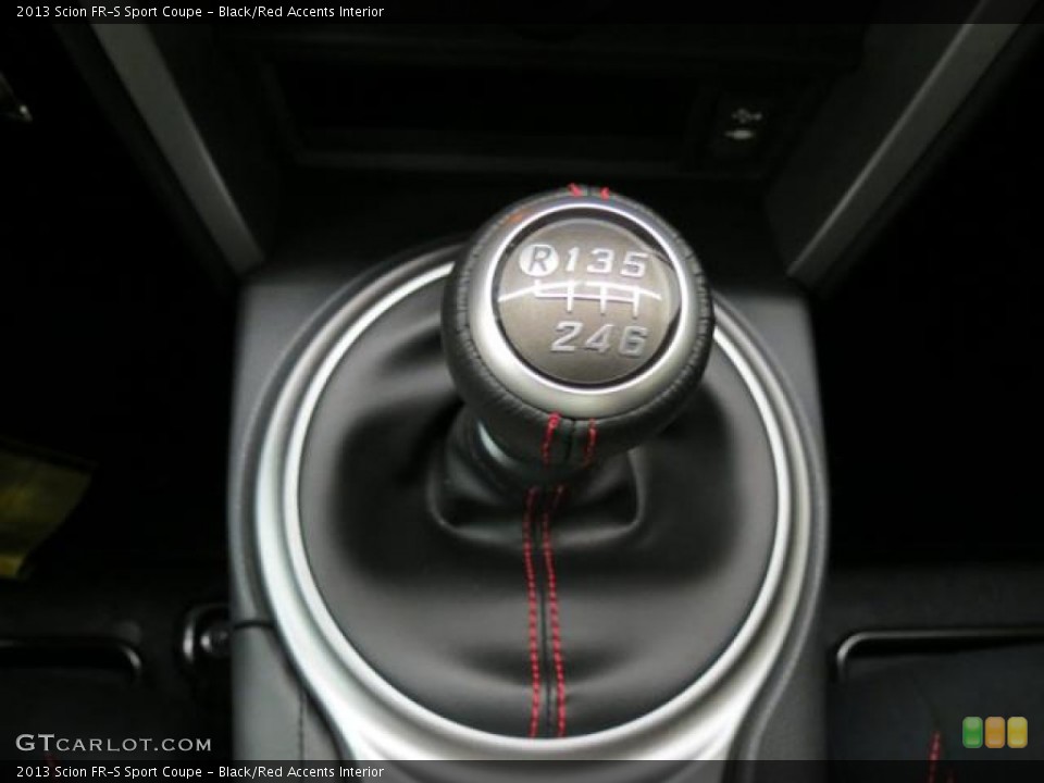 Black/Red Accents Interior Transmission for the 2013 Scion FR-S Sport Coupe #82230977