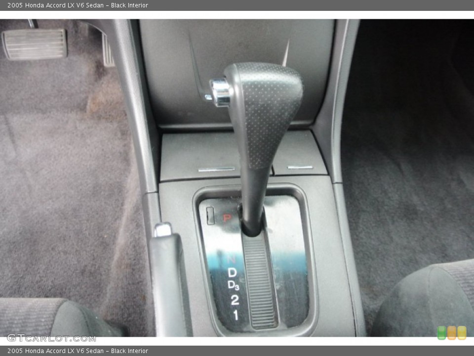 Black Interior Transmission for the 2005 Honda Accord LX V6 Sedan #82231324