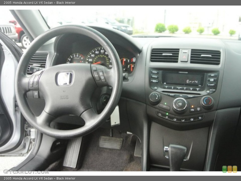 Black Interior Dashboard for the 2005 Honda Accord LX V6 Sedan #82231475