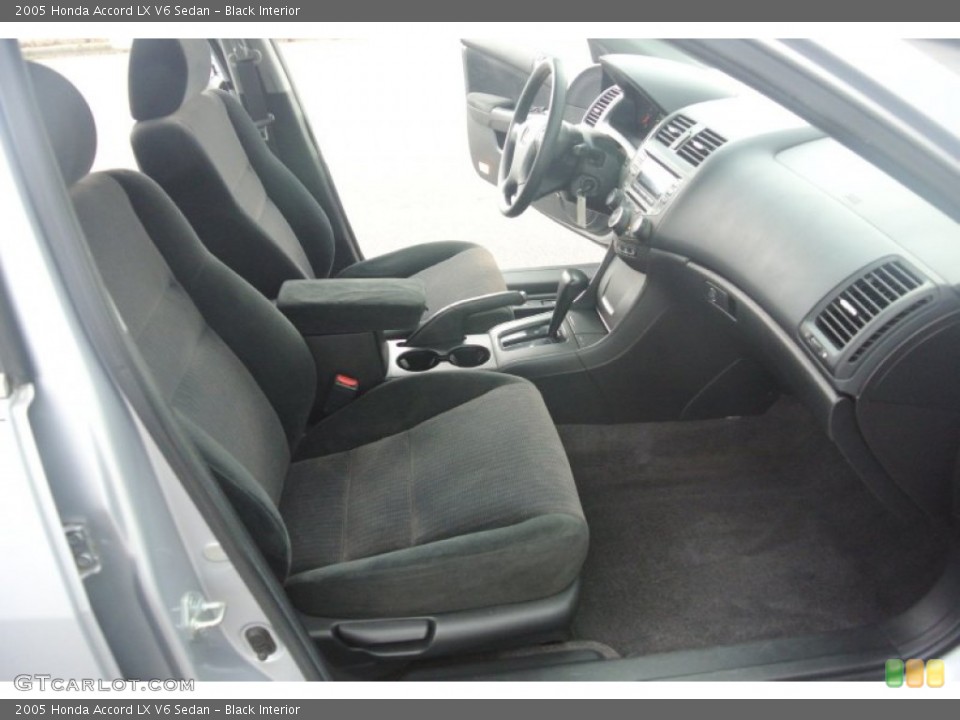 Black Interior Front Seat for the 2005 Honda Accord LX V6 Sedan #82231491