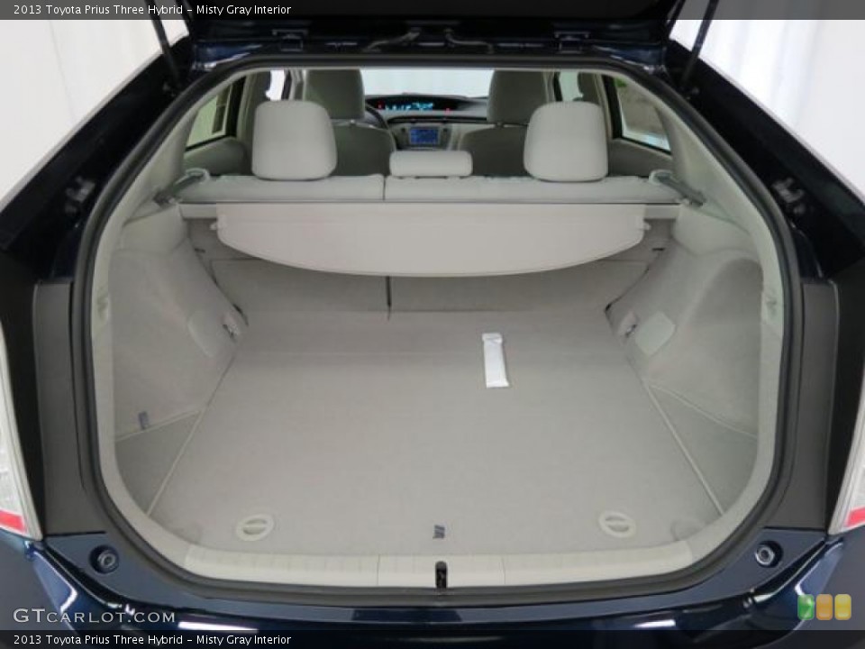 Misty Gray Interior Trunk for the 2013 Toyota Prius Three Hybrid #82232223