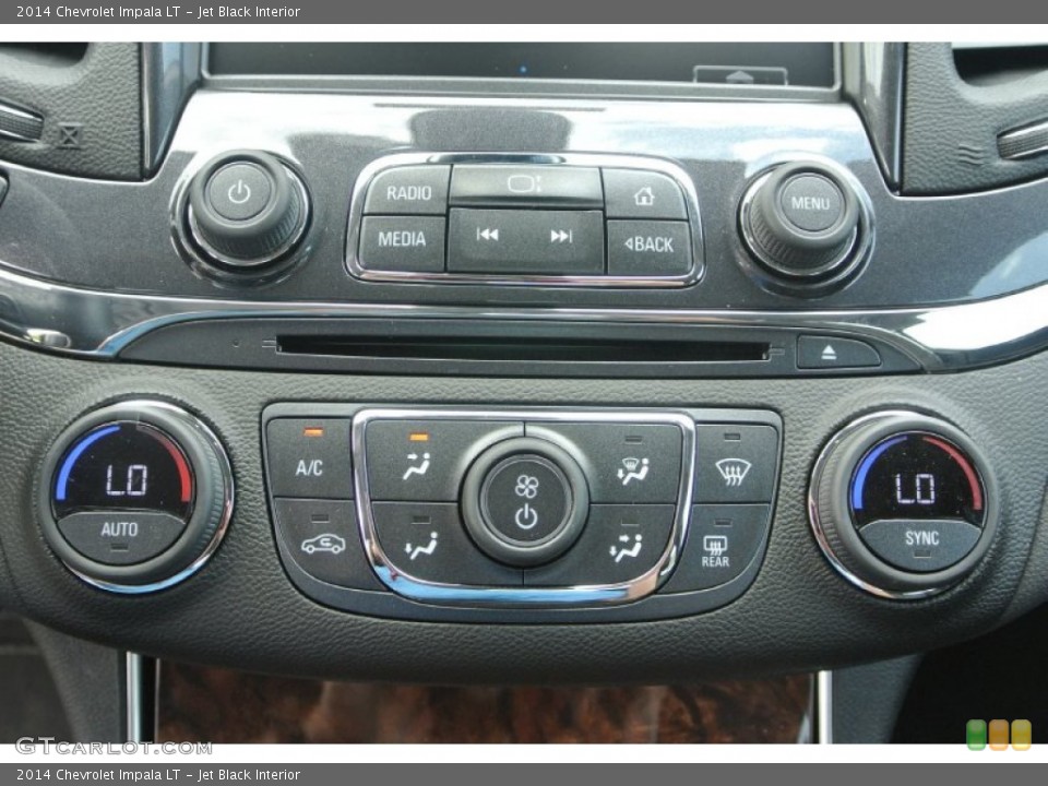 Jet Black Interior Controls for the 2014 Chevrolet Impala LT #82237095