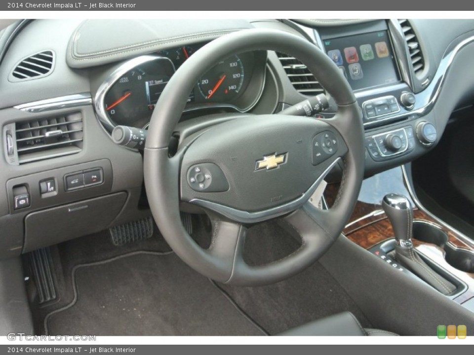 Jet Black Interior Steering Wheel for the 2014 Chevrolet Impala LT #82237335