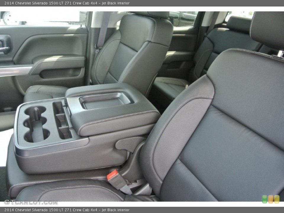Jet Black Interior Photo for the 2014 Chevrolet Silverado 1500 LT Z71 Crew Cab 4x4 #82238091