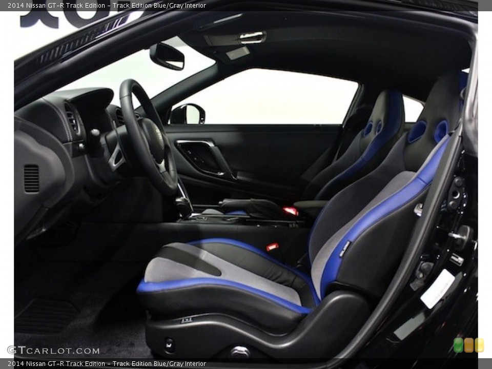 Track Edition Blue/Gray Interior Photo for the 2014 Nissan GT-R Track Edition #82241739