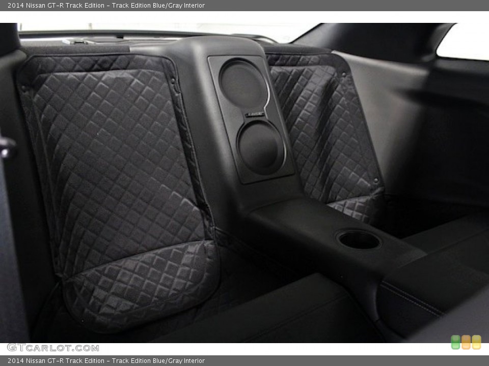 Track Edition Blue/Gray Interior Rear Seat for the 2014 Nissan GT-R Track Edition #82241883