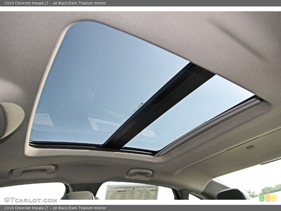 Jet Black/Dark Titanium Interior Sunroof for the 2014 Chevrolet Impala LT #82244019