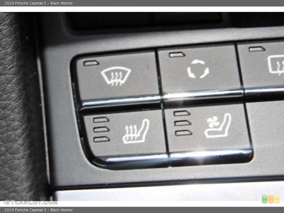 Black Interior Controls for the 2014 Porsche Cayman S #82245463