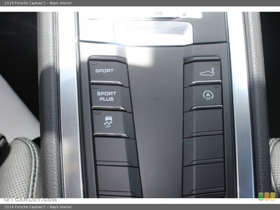 Black Interior Controls for the 2014 Porsche Cayman S #82245481