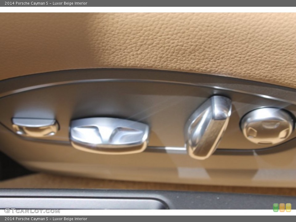 Luxor Beige Interior Controls for the 2014 Porsche Cayman S #82245973