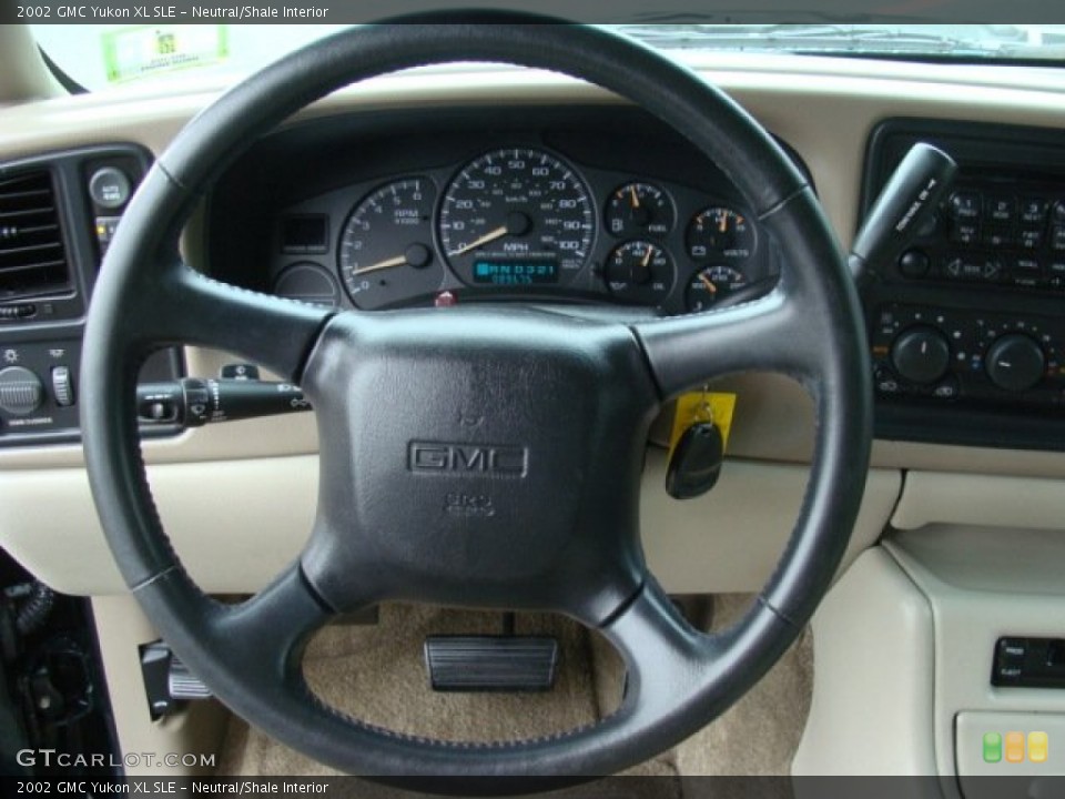 Neutral/Shale Interior Steering Wheel for the 2002 GMC Yukon XL SLE #82246552