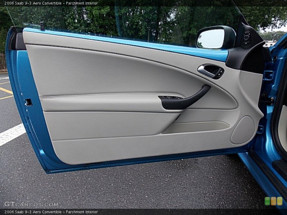 Parchment Interior Door Panel for the 2006 Saab 9-3 Aero Convertible #82249035