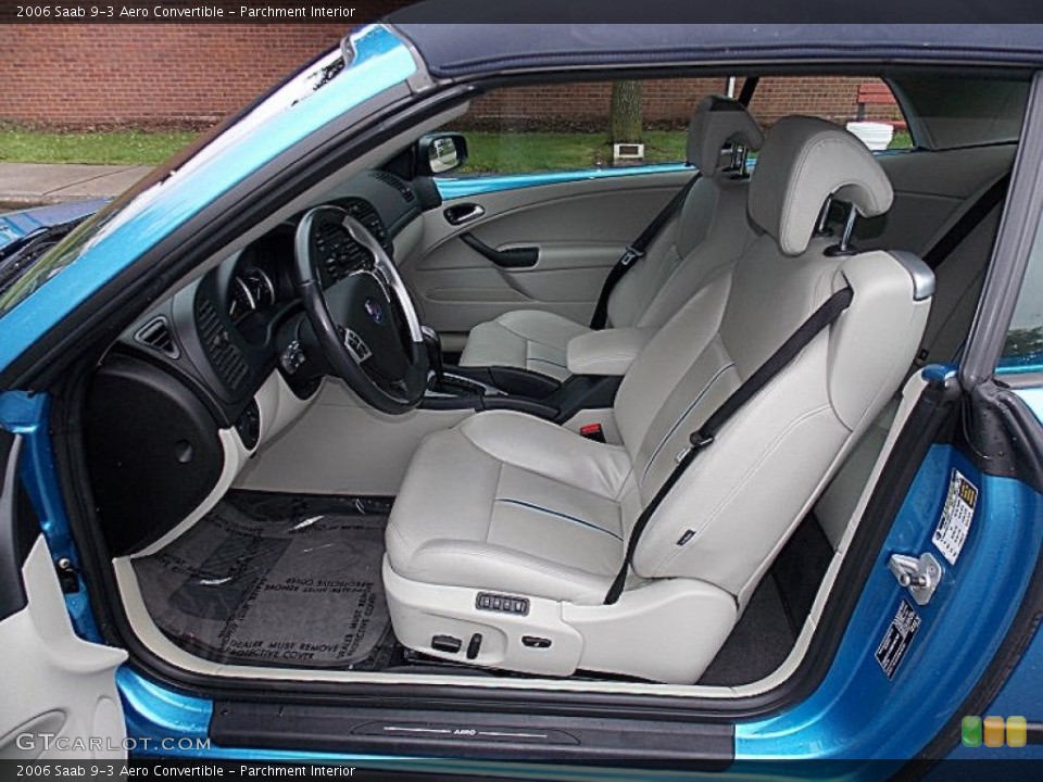 Parchment Interior Photo for the 2006 Saab 9-3 Aero Convertible #82249098