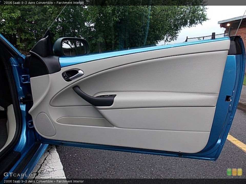 Parchment Interior Door Panel for the 2006 Saab 9-3 Aero Convertible #82249200