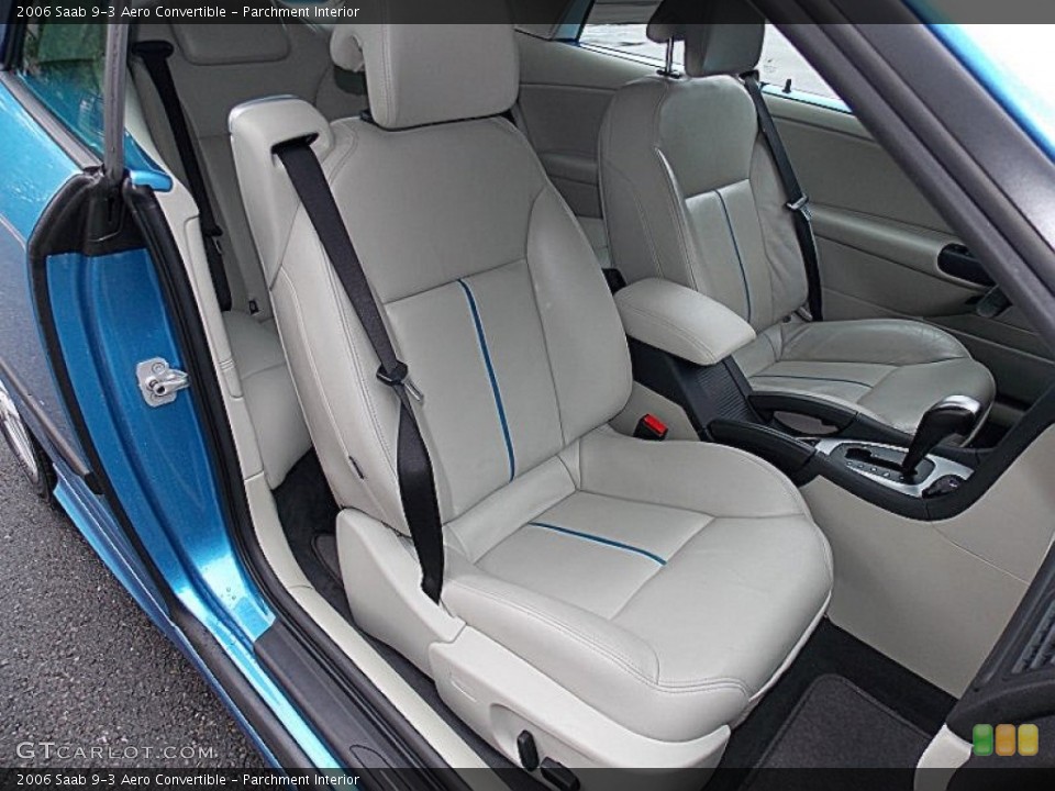 Parchment Interior Front Seat for the 2006 Saab 9-3 Aero Convertible #82249239