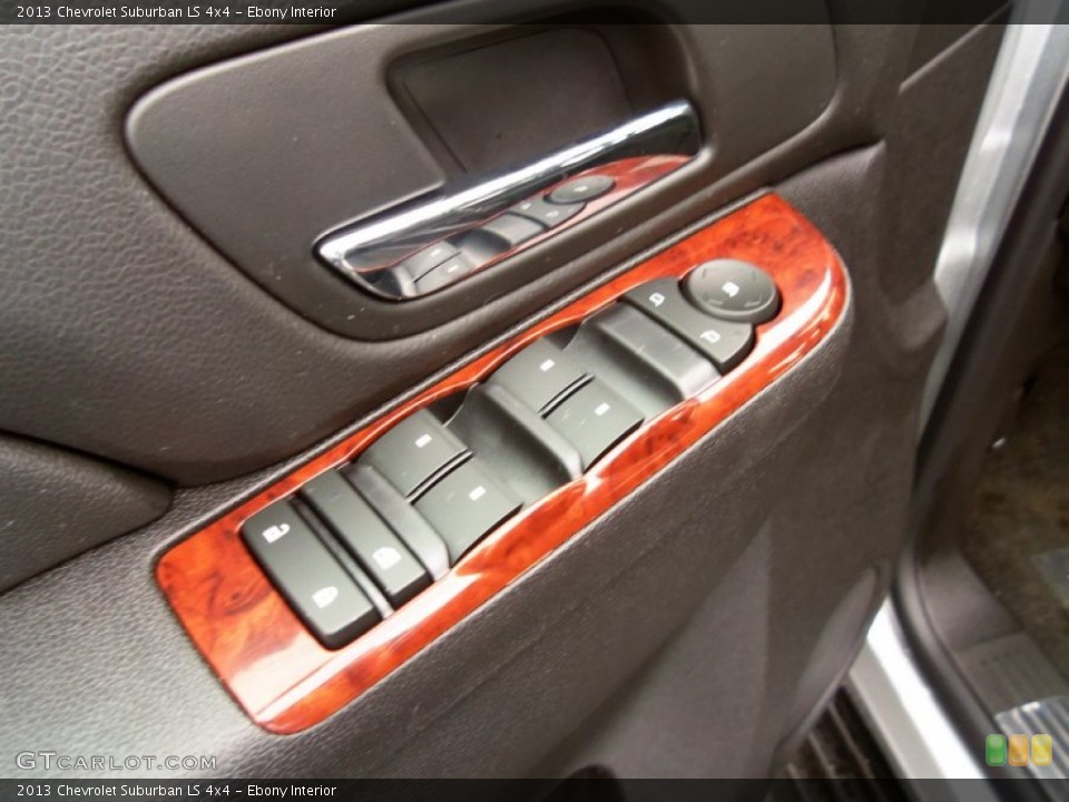 Ebony Interior Controls for the 2013 Chevrolet Suburban LS 4x4 #82250307