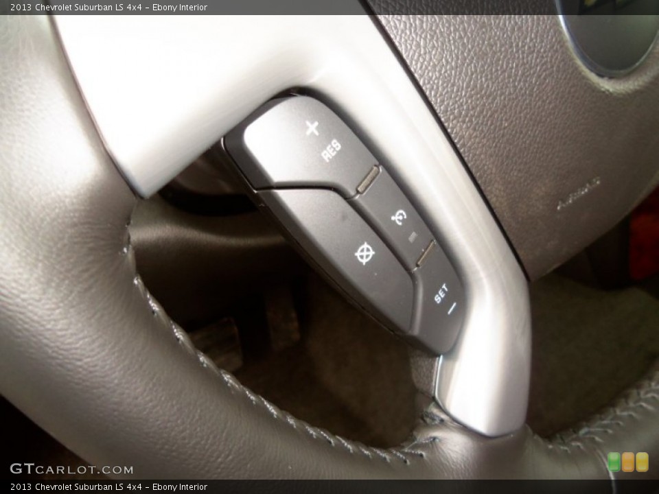 Ebony Interior Controls for the 2013 Chevrolet Suburban LS 4x4 #82250382